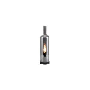 JUST LIGHT. 14006-25 - Stolová lampa BOTTLE 1xE14/25W/230V čierna/dymová 14006-25 vyobraziť