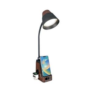 08999L - LED+CCT stmievateľná stolná lampa s bezdrôtovým nabíjaním QI IDEAL LED/8W/230V hnedá 08999L vyobraziť