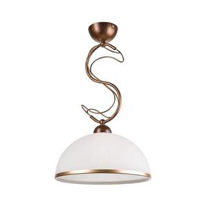 Luster na tyči COBRA 1xE27/60W/230V priemer 30 cm bronz/patina LM-1.52/BRĄZ vyobraziť