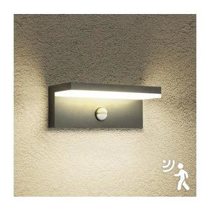 Brilagi-LED Vonkajšie nástenné svietidlo so senzorom TESSI LED/10W/230V antracit IP54 BRI369 vyobraziť
