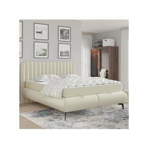 Čalúnená posteľ ALEXA 180x200 cm s matracmi a úložným priestorom, béžová 04KTCLU729P180S1EG22 vyobraziť