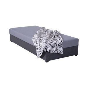 Čalúnená válenda s úložným priestorom JACOB XL nosnosť 130 kg 90x200 cm sivá 8590828933823 vyobraziť