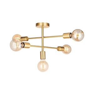 Endon 98786 - Luster na tyči SOHAN 5xE27/10W/230V mosadz 98786 vyobraziť