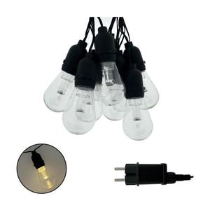LED vonkajšia dekoratívna svetelná reťaz 10xLED/0, 15W/230V 3, 8 m IP44 čierna 034 0001078 vyobraziť