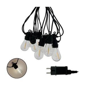 LED vonkajšia dekoratívna reťaz 10xLED/0, 36W/230V 8 m IP44 čierna 034 0001082 vyobraziť