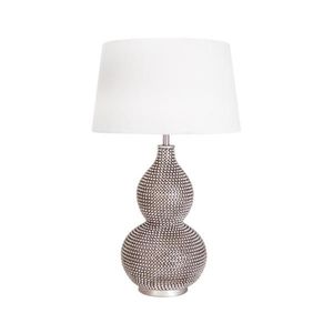 ByRydens 4001840-6508 - Stolová lampa LOFTY 1xE27/5W/230V biela/strieborná 4001840-6508 vyobraziť