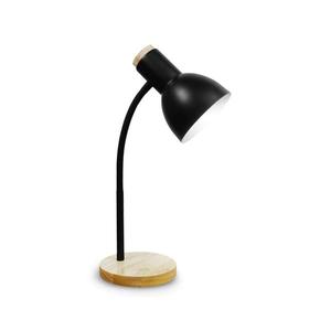 Stolová lampa MARMA 1xE27/40W/230V čierna/kaučukovník PDL333B vyobraziť