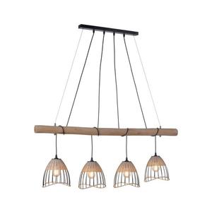 Leuchten Direkt 11156-79 - Luster na lanku REED 4xE27/60W/230V 11156-79 vyobraziť