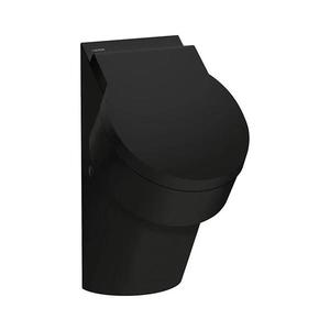 LAUFEN H8402817160001 -Pisoár VAL so zadným prívodom a zadným odtokom, keramika, matná čierna H8402817160001 vyobraziť