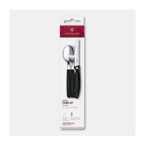 Victorinox - Pikniková sada príborov SWISS CLASSIC 3 ks čierna 6.7193.3F vyobraziť