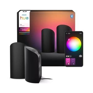 Philips -SADA 2x LED RGBW stmievateľné svietidlo Hue PLAY Wall Washer LED/20W/230V 2000–6500K čierna 8720169385993 vyobraziť