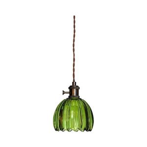 Cottex 8400100-2501 - Luster na lanku NORA 1xE14/5W/230V zelený 8400100-2501 vyobraziť