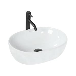 REA-U0416 - Umývadlo na dosku AMELIA 34, 5x48 cm keramika/lesklá biela REA-U0416 vyobraziť