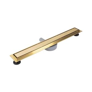 REA-G2703 - Odtokový žľab NEOX PRO 80 cm nerezová oceľ / brúsené zlato REA-G2703 vyobraziť