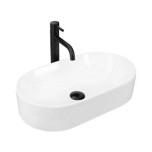 REA-U9108 - Umývadlo na dosku LAYLA 30x53 cm keramika/lesklá biela REA-U9108 vyobraziť