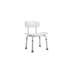 BEMETA Sprchová stolička 51 x 67 cm, strieborná/biela 353125123 vyobraziť