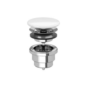 Villeroy & Boch 68080001 - Výpusť umývadla keramika/lesklý chróm 68350001 vyobraziť