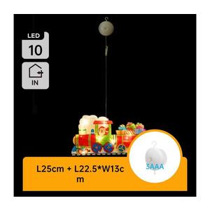 B.V. - LED Vianočná dekorácia LED/3xAAA vláčik 13, 4cm B10303K67 vyobraziť