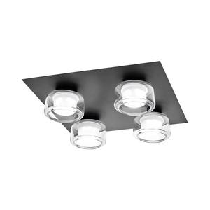 Osram -LED kúpeľňové stropné svietidlo ORBIS FLAME 4xLED/5, 5W/230V IP44 čierne 4099854447945 vyobraziť