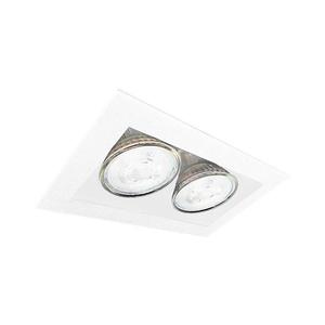 - Brosline 3035 - Podhľadové svietidlo CAGE 2xGU10/10W/230V biele 3035 vyobraziť