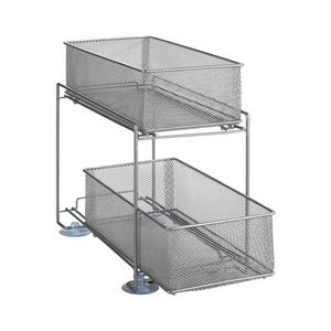 WENKO 53140800 - Polica GIOMA 35x33, 5 cm, strieborná 53140800 vyobraziť