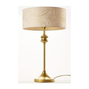 Jupiter 2112 - Stolová lampa KASZMIR 1xE27/15W/230V biela/zlatá/mramorový dekor 2112 vyobraziť