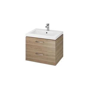Cersanit S801-148-DSM - Závesná kúpeľňová skrinka s umývadlom LARA 60 cm, orech S801-148-DSM vyobraziť