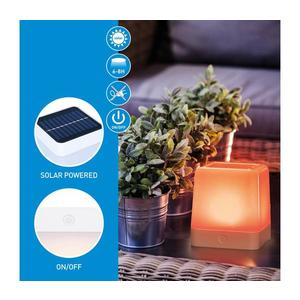 LED RGB Solárna lampa LED vyobraziť