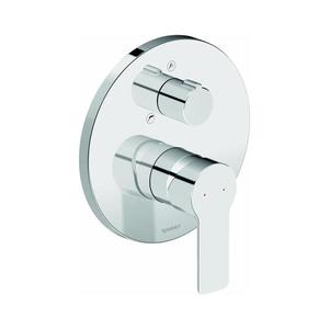 Duravit DC5210012010-Vaňová batéria pre podomietkovú inštaláciu D-CODE, lesklý chróm DC5210012010 vyobraziť