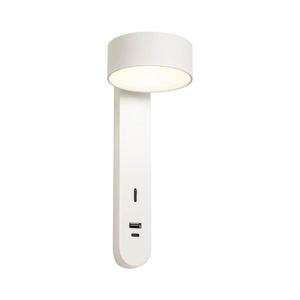 Redo 01-4640 - LED nástenné svietidlo SADES LED/6W/230V CRI 90 USB biela 01-4640 vyobraziť