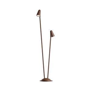 Redo 90712 - LED vonkajšia lampa NIVALIS 2xLED/6, 9W/230V 110 cm IP65 hnedá 90712 vyobraziť