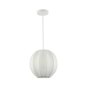 Závesný luster na lanku DANA 1xE27/15W/230V, priemer 25 cm, biely ML1805 vyobraziť