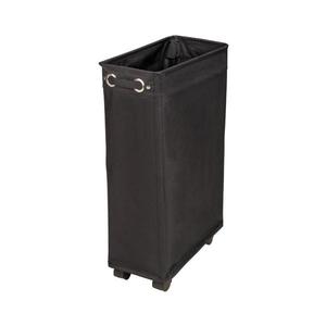 WENKO 69737800 - Koš na bielizeň CORNO 18, 5x60 cm čierny 69737800 vyobraziť