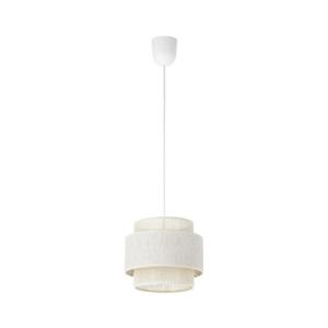Závesné svietidlo BOHO na lanku 1xE27/60W/230V, priemer 20 cm, krémová/juta H0169 vyobraziť