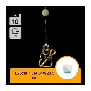 B.V. - LED Vianočná dekorácia 10xLED/3xAAA snehuliak 20, 5 cm B10303K5S vyobraziť