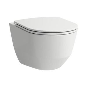 LAUFEN H8669570000001 - Závesné WC PRO keramika/biela +WC sedátko SoftClose PRO biela H8669570000001 vyobraziť