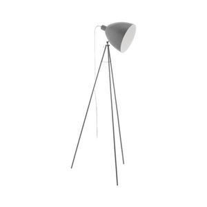 Eglo 33095 - Stojacia lampa DUNDEE 1xE27/60W/230V sivá 33095 vyobraziť