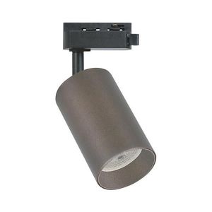 Bodové svietidlo pre 1-fázový lištový systém PIPE 1xGU10/10W/230V hnedé ML2335 vyobraziť