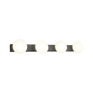 Redo 01-4311 - LED kúpeľňové stropné svietidlo OVUM 4xLED/5W/230V IP44 čierne 01-4311 vyobraziť