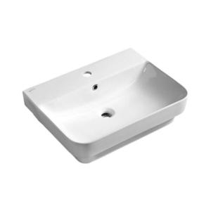 Isvea - Umývadlo na dosku SOTT AQUA 48x42 cm keramika/biela 10SQ50048 vyobraziť