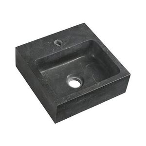 Sapho - Závesné umývadlo BLOK 30x30 cm antracit 2401-29 vyobraziť