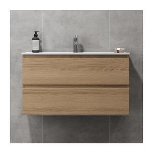 BATH DELUXE Kúpeľňová skrinka s umývadlom KENWOOD 91 cm dub BT0125+BT0128 vyobraziť