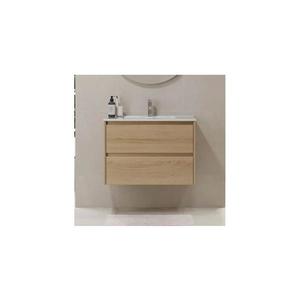 BATH DELUXE Kúpeľňová skrinka s umývadlom MOLDE 80 cm dub 77-080-11-86-00 vyobraziť