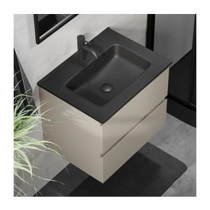 BATH DELUXE Kúpeľňová skrinka s umývadlom KENWOOD 61 cm marakesh/čierna BT0094+BT0126 vyobraziť