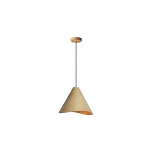 Drevený luster na lanku 1xE27/60W/230V pr. 33 cm masív/dub/kaučukovník WRE011 vyobraziť