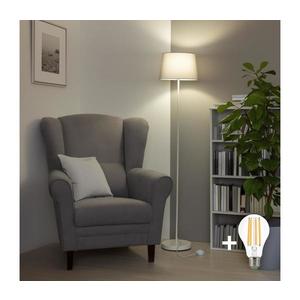 Brilagi - LED stojacia lampa CERIA 1xE27/40W/230V pr. 30 cm sivá/biela EG300182+EG781036 vyobraziť