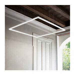 Ideal Lux - LED luster na lanku ORACLE SLIM LED/44W/230V 3000K 70x70 cm biela 259178 vyobraziť