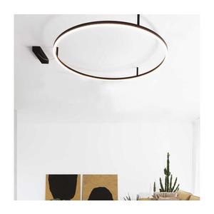 Ideal Lux - LED stropné svietidlo ORACLE SLIM LED/37W/230V 4000K pr. 70 cm čierne 341941 vyobraziť