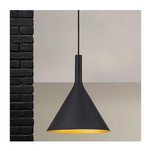 Orion - Závesné svietidlo na lanku GUNDA 1xE27/60W/230V priemer 25 cm čierna/zlatá HL 6-1628 schwarz-gold vyobraziť
