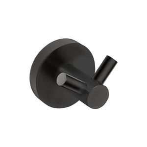 Sapho - Dvojitý nástenný háčik X-ROUND 5x5, 5 cm čierny XR202B vyobraziť